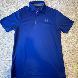 Under Armour Men’s Golf Polo Royal Blue